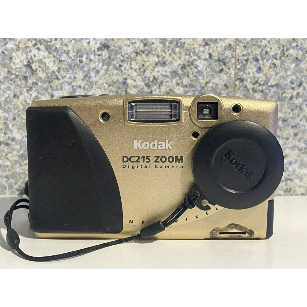 Kodak DC215 Zoom Point & Shoot Digital Camera 1.0 MegapixelUntested Need Battery